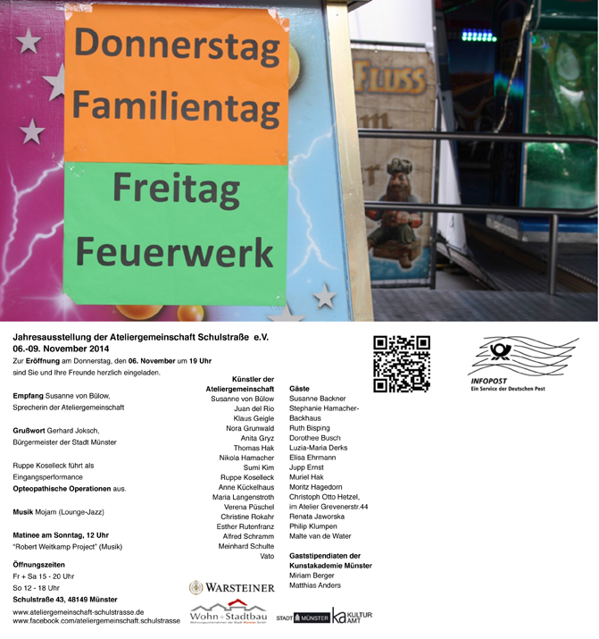 Ausstellung Schulstraße Münster